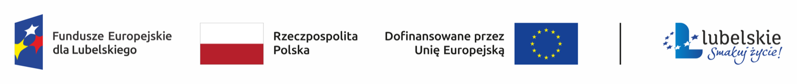 Fundusze Europejskie dla Lubelskiego 2021-2027, Rzeczpospolita Polska, Dofinansowane przez Unię Europejską, lubelskie